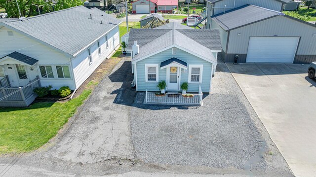 11068 Big Bear Path, Lakeview, OH 43331 - aerial view of residential area