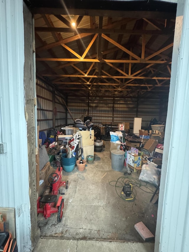 18866 Weimert School Rd, Wapakoneta, OH 45895 - view of garage