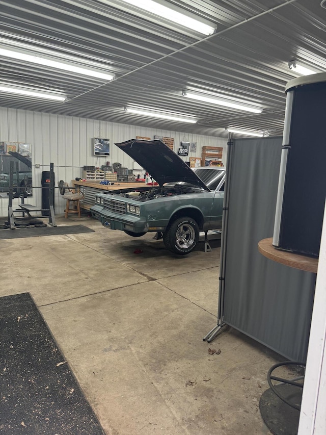 18866 Weimert School Rd, Wapakoneta, OH 45895 - view of garage