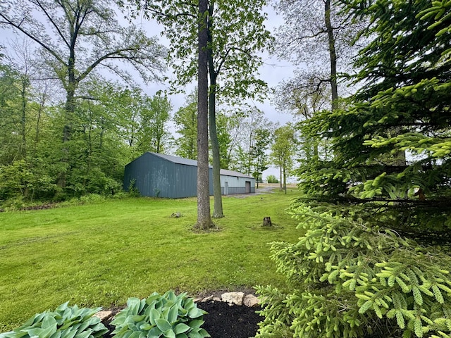 18866 Weimert School Rd, Wapakoneta, OH 45895 - view of grassy yard with an outbuilding