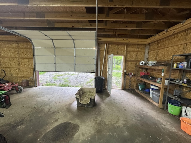 18866 Weimert School Rd, Wapakoneta, OH 45895 - view of garage