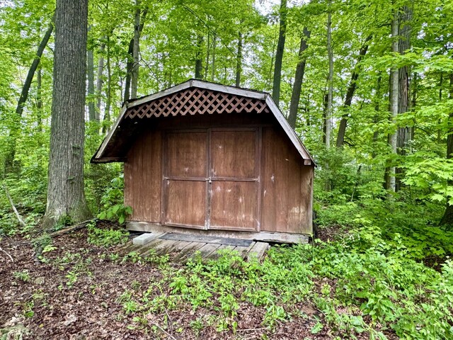 18866 Weimert School Rd, Wapakoneta, OH 45895 - view of shed