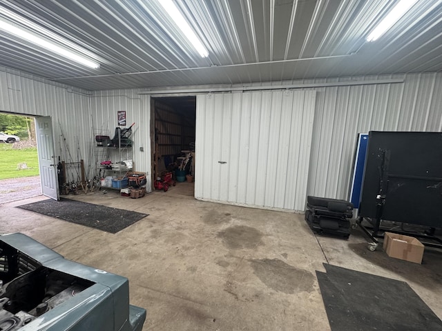 18866 Weimert School Rd, Wapakoneta, OH 45895 - view of garage