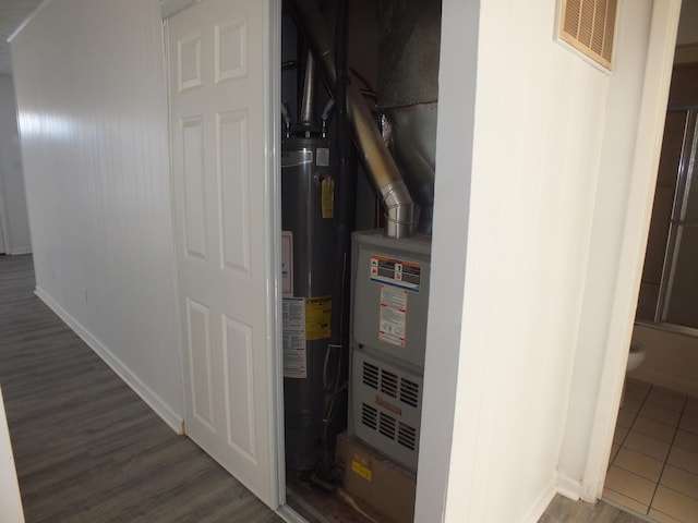 utilities with gas water heater