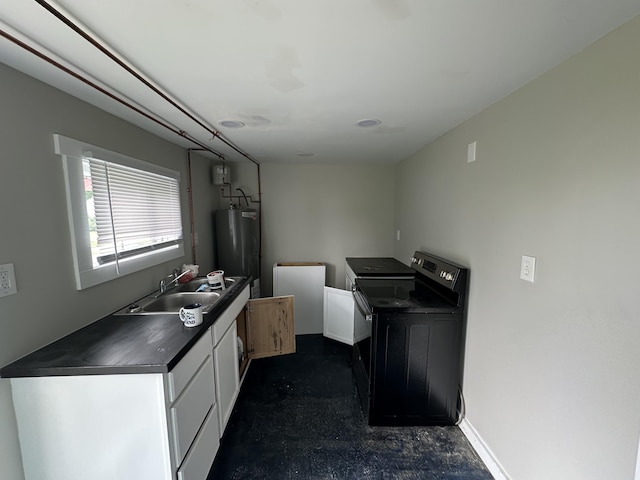280 Elm S St, Lakeview, OH 43331 - laundry area with electric water heater and baseboards