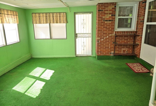 1134 Cedarview Dr, Springfield, OH 45503 - unfurnished sunroom with plenty of natural light