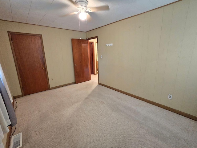 1134 Cedarview Dr, Springfield, OH 45503 - empty room with ceiling fan, carpet, and baseboards