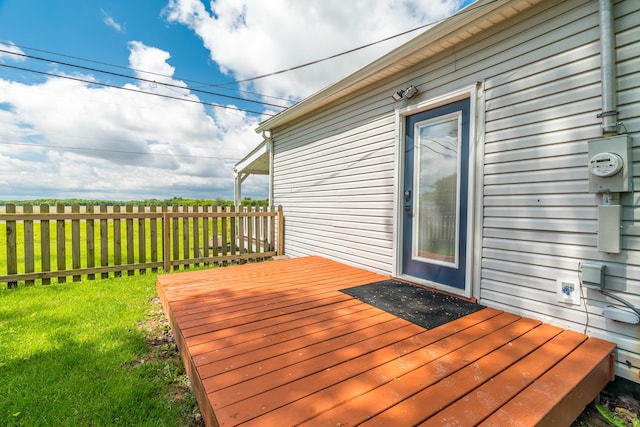 4209 State Route 41, Troy, OH 45373 - view of wooden deck