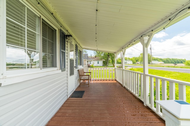 4209 State Route 41, Troy, OH 45373 - view of wooden porch