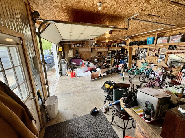 641 Washington St, Versailles, OH 45380 - garage featuring french doors