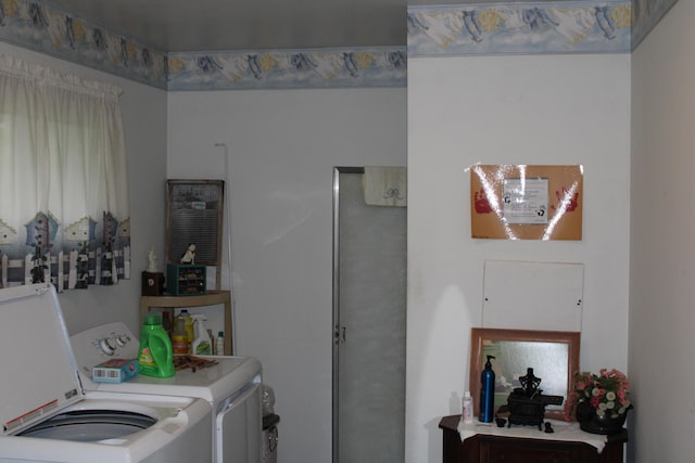 6 Woodside Dr, Arcanum, OH 45304 - laundry area featuring washer and clothes dryer