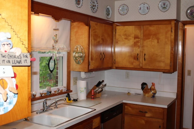 6 Woodside Dr, Arcanum, OH 45304 - kitchen with brown cabinets
