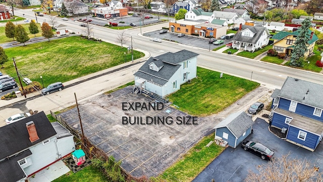 1652 N Limestone St, Springfield, OH 45503 - aerial view of residential area