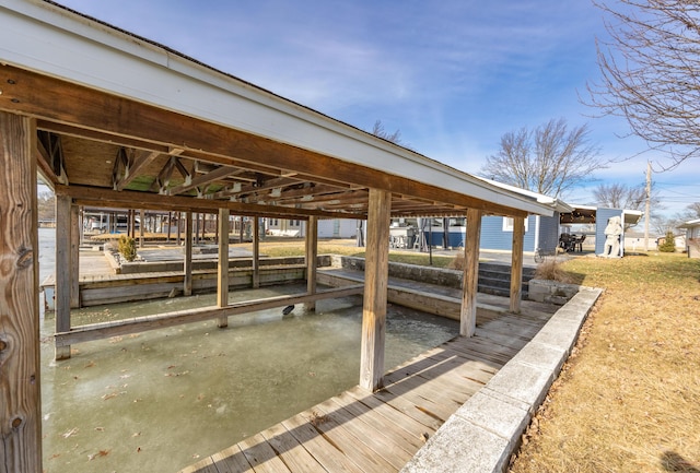 11546 Horseshoe Channel Dr, Lakeview, OH 43331 - view of dock area