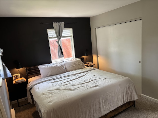 1353 Lee Rd, Troy, OH 45373 - bedroom with carpet, a closet, and baseboards