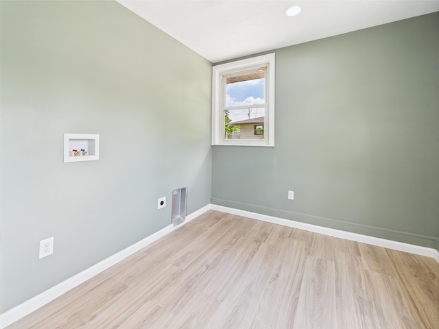 1430 E Union City Pike E, Union City Pike, Winchester, IN 47394 - empty room with light wood finished floors and recessed lighting