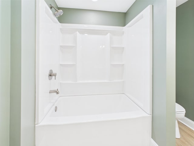 1430 E Union City Pike E, Union City Pike, Winchester, IN 47394 - bathroom with  shower combination and wood finished floors