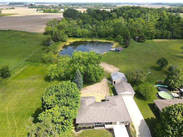 1430 E Union City Pike E, Union City Pike, Winchester, IN 47394 - aerial view of sparsely populated area with a nearby body of water