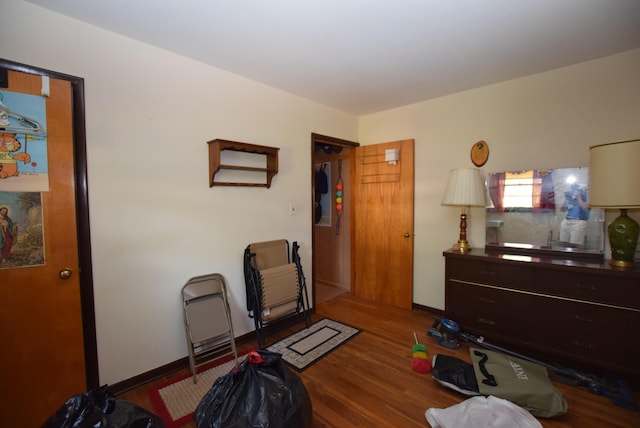 718 Center Ave, Russells Point, OH 43348 - office space featuring wood finished floors and baseboards