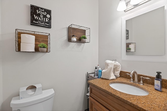 1814 Kingsbury Dr, Saint Marys, OH 45885 - half bathroom with toilet and vanity
