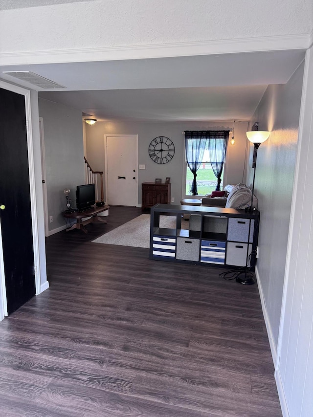 1008 Manor Ln Unit C, Columbus, OH 43221 - office with wood finished floors and baseboards