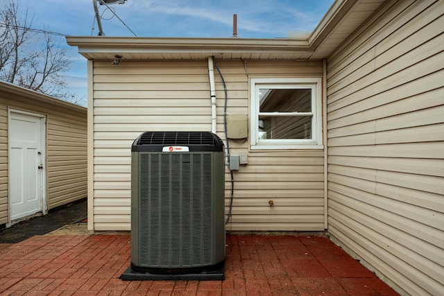 details featuring central AC unit