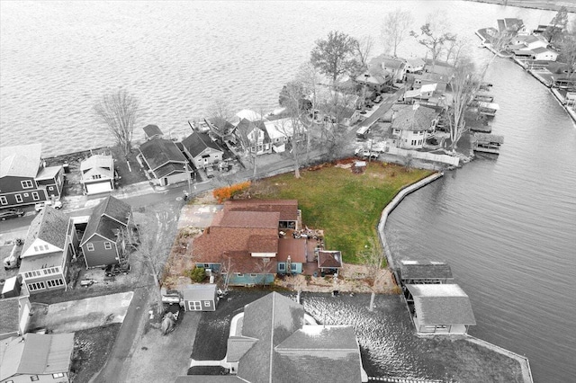 7868 Beech Ave, Russells Point, OH 43348 - aerial view of residential area featuring a large body of water