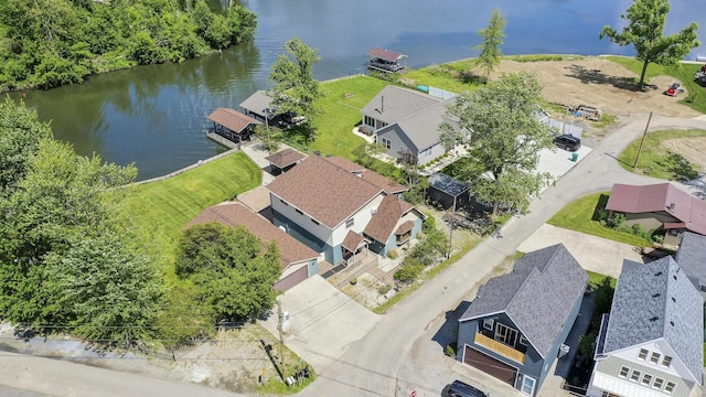7868 Beech Ave, Russells Point, OH 43348 - aerial view of residential area featuring a large body of water