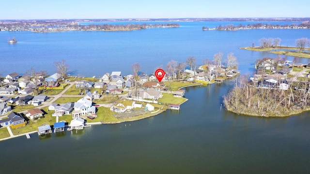 7868 Beech Ave, Russells Point, OH 43348 - view of property location with nearby suburban area and a nearby body of water
