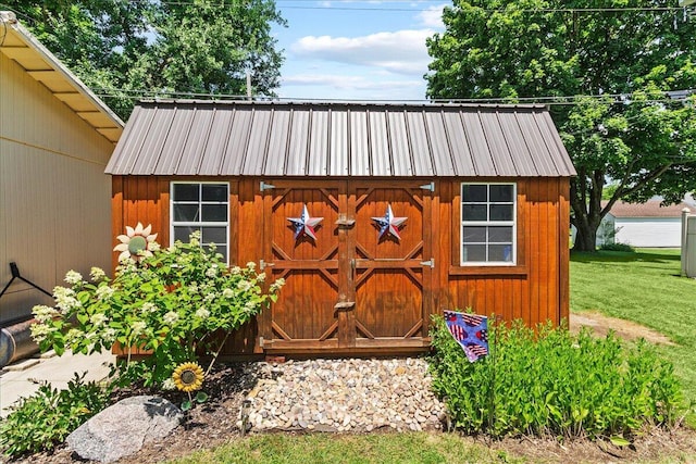 402 E Baird St, West Liberty, OH 43357 - view of shed