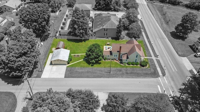 402 E Baird St, West Liberty, OH 43357 - aerial view of residential area