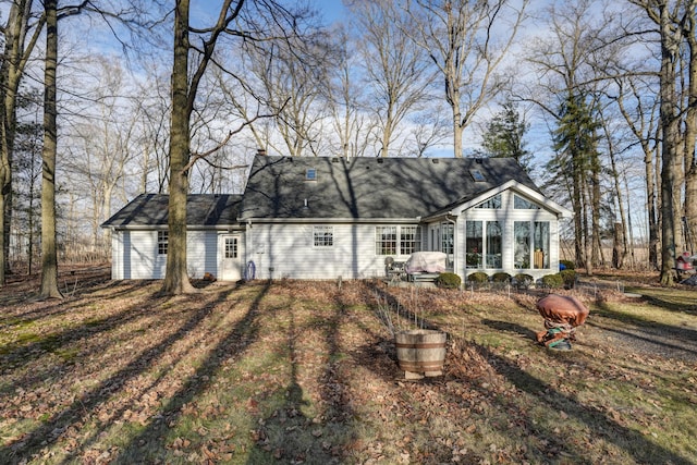 view of back of house