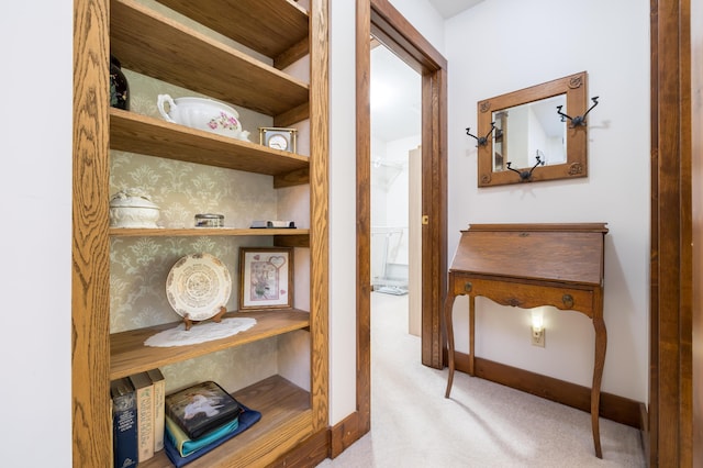 4602 State Route 273, Belle Center, OH 43310 - corridor featuring carpet floors and baseboards