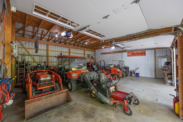 4602 State Route 273, Belle Center, OH 43310 - garage with a garage door opener
