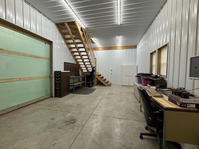 4602 State Route 273, Belle Center, OH 43310 - garage with an office area