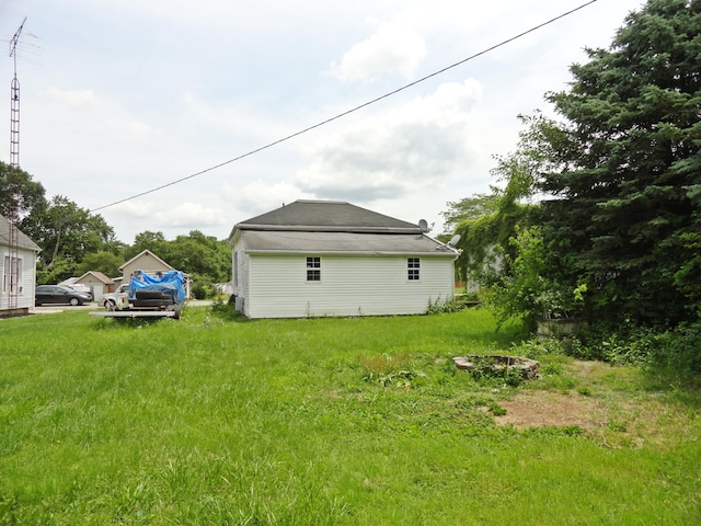 203 N Koke St, De Graff, OH 43318 - view of yard