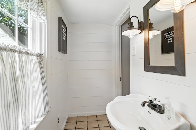 650 Swailes Rd, Troy, OH 45373 - bathroom with a sink and tile patterned flooring