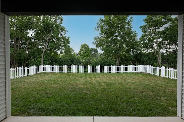210 N Branch, Tipp City, OH 45371 - fenced backyard featuring view of scattered trees
