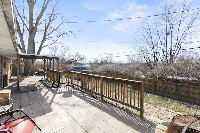 view of patio / terrace