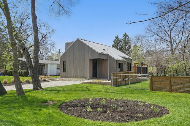 202 Fairfield Pike Unit A, Yellow Springs, OH 45387 - view of outdoor structure featuring fence