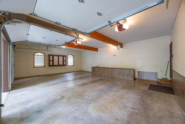 129 Tanglewood Dr, West Liberty, OH 43357 - garage with a garage door opener