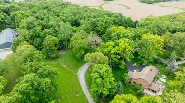 129 Tanglewood Dr, West Liberty, OH 43357 - aerial view