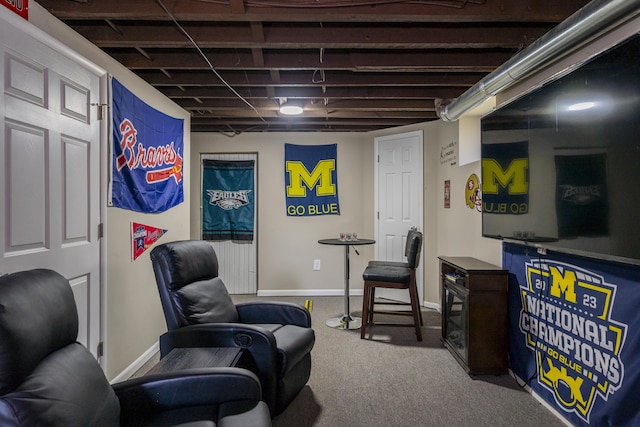 1920 Coventry Rd, Dayton, OH 45420 - living area featuring carpet flooring and baseboards