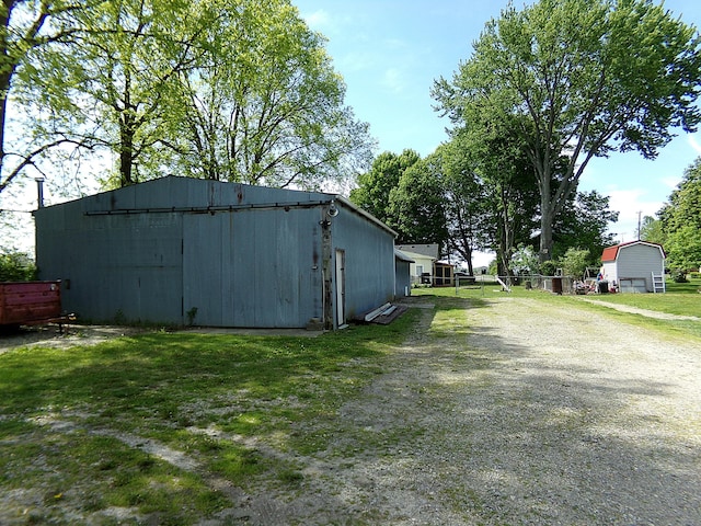 88 E Clark St, North Hampton, OH 45349 - view of pole building with driveway