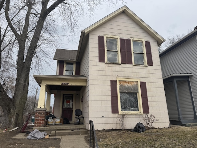 view of front of house featuring a porch