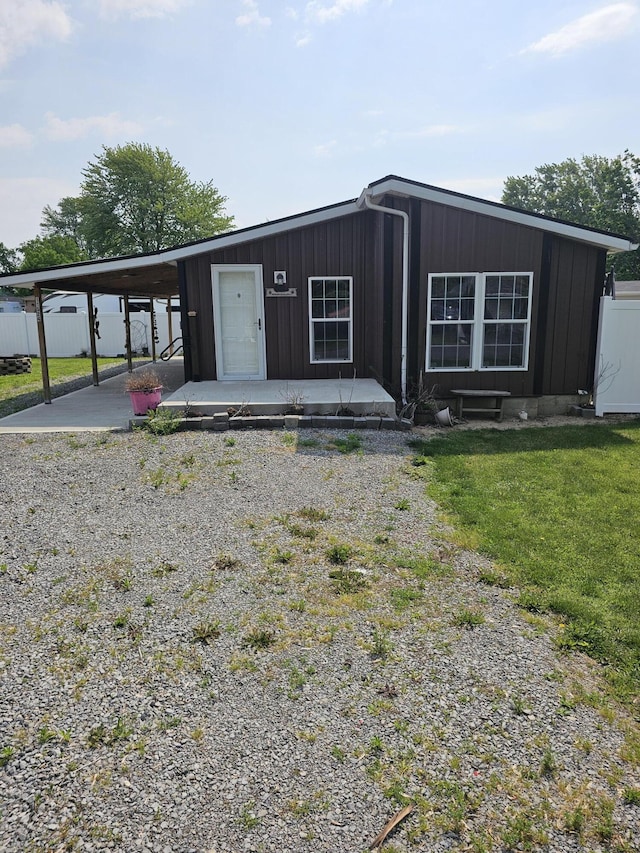 11524 Powhattan Path, Lakeview, OH 43331 - manufactured / mobile home with a carport