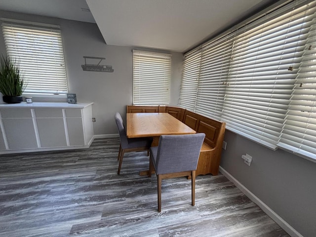 7824 Maple St, Russells Point, OH 43348 - dining room with wood finished floors and baseboards