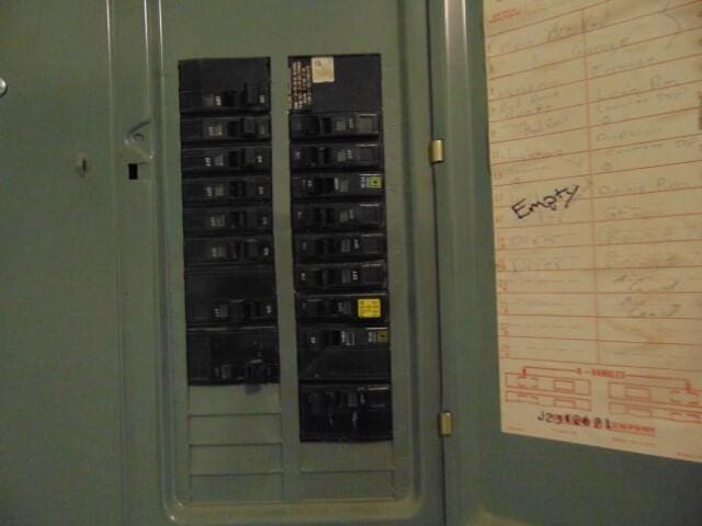 1723 Bermuda Dr, Lima, OH 45801 - utilities with electric panel
