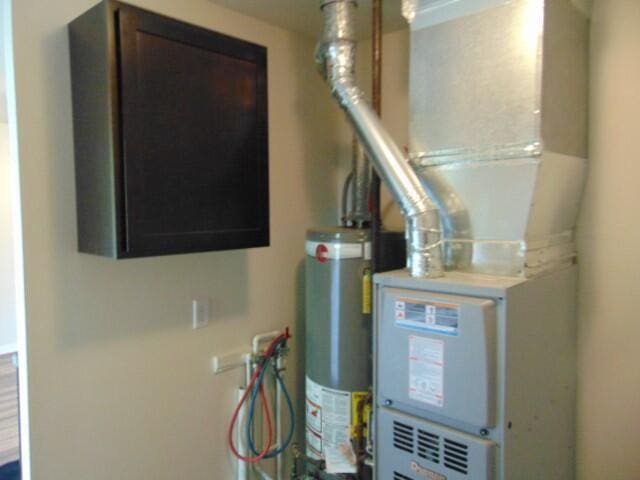 1723 Bermuda Dr, Lima, OH 45801 - utilities with water heater and heating unit