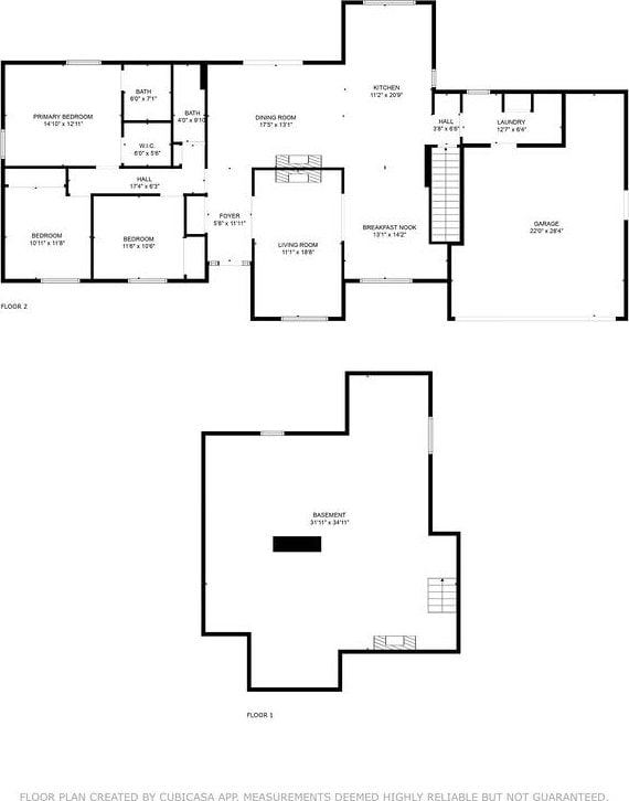 930 N Bickett Rd, Xenia, OH 45385 - view of room layout